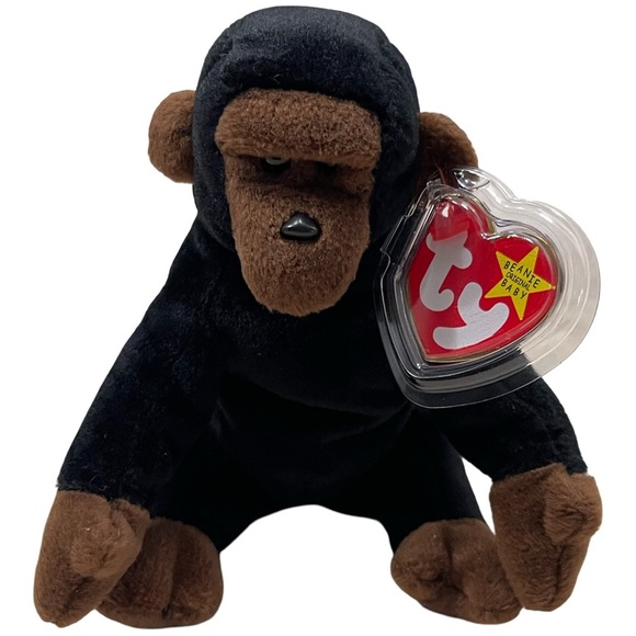 MWMT mint condition retired Ty Beanie Baby CONGO the gorilla NEW WITH TAGS - Picture 1 of 7